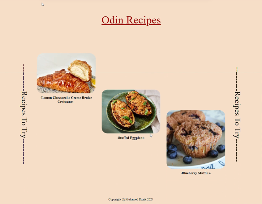 Old Home Page